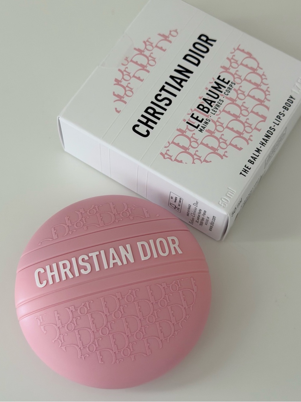NWT Dior Le Baume Hands-Lips -Body Limited Edition Pink